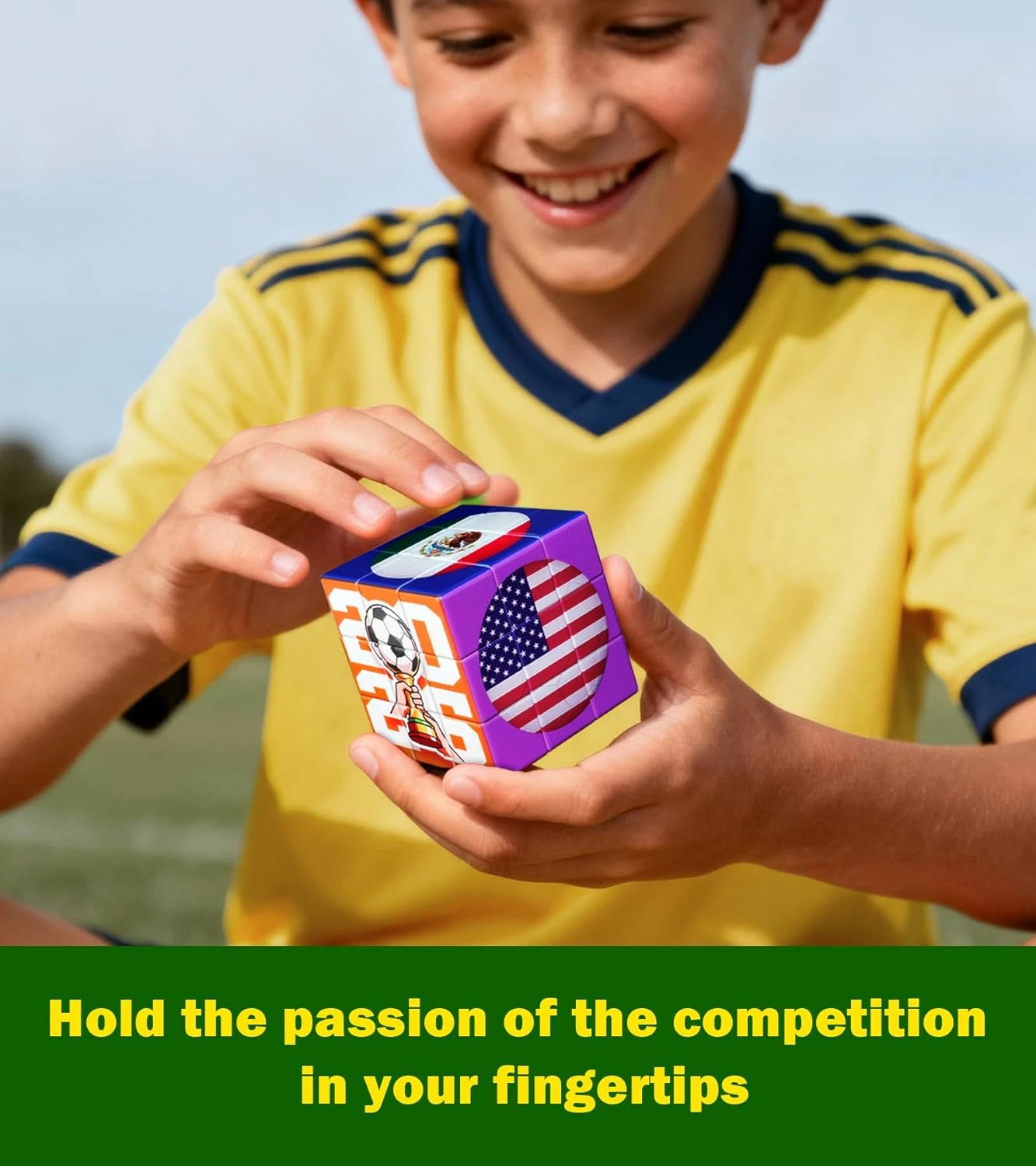Soccer World Cup Puzzle Cube